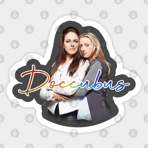 Doccubus Sticker by Forsakendusk